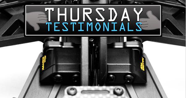 Main Photo: THURSDAY TESTIMONIALS: Exotek Racing EB410 Brass Weight Set