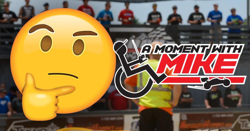 Main Photo: A MOMENT WITH MIKE: Should racers be allowed to skip qualifying, enter, and race on main day?