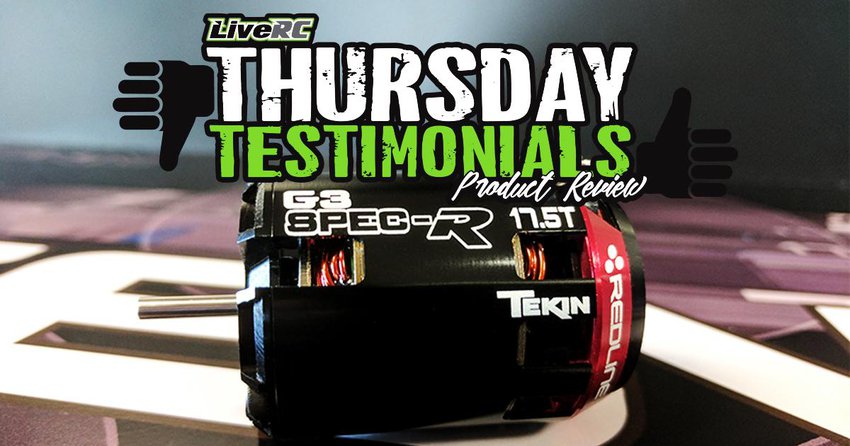 Main Photo: THURSDAY TESTIMONIALS: Tekin Spec-R 17.5