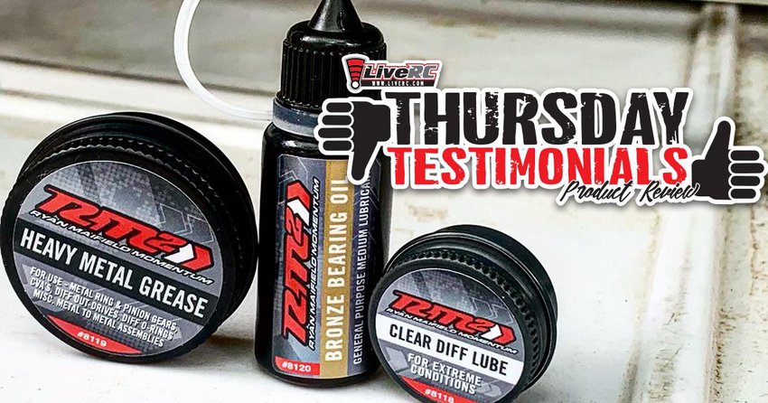 Main Photo: THURSDAY TESTIMONIALS: JConcepts RM2 Products